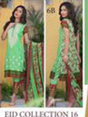 Ayehsa Chottani Designer Embroidered Eid Collection Design 6B