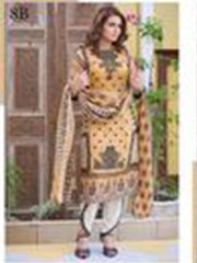 Ayehsa Chottani Designer Embroidered Eid Collection Design 8B