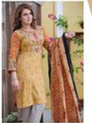 Ayehsa Chottani Designer Embroidered Eid Collection Design 9B