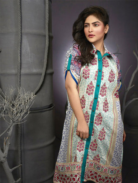 Bashir Ahmad Premium Embroidered Kurtis-PEK-04A