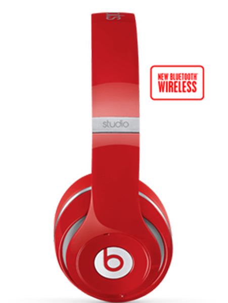 Beats Studio Wireless Over-Ear Headphones - Red-423