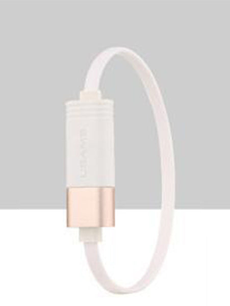 Usams U-Loop Bracelet USB Cable (L=20cm) - White-4722