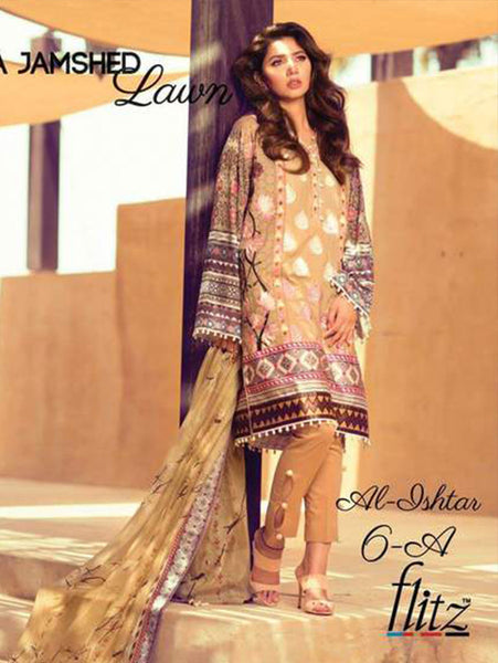 Feeha Jamshed Premium Lawn 2016 Design 6-A