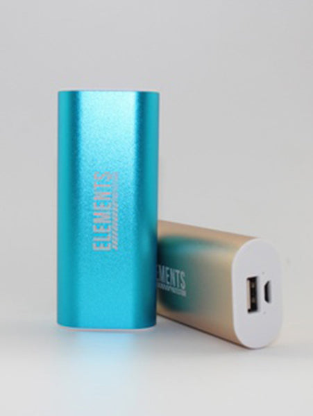 Elements Protection Classic Power Bank (Metal Edition) - Blue- elpcbmeb