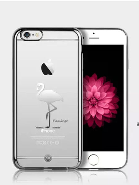 fshang Flamingo Series Case iPhone 6 Plus / 6S Plus - Silver- fsflip6sp