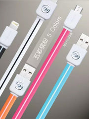 fshang Over Speeding Double Sided Lightning Cable For iPhone - Pink- fsoslgp