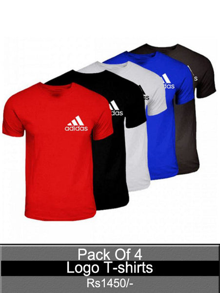 Pack of 4 Printed T-shirts T-shirt-FN-88