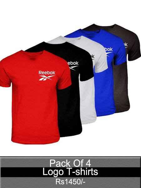 Pack of 4 Printed T-shirts T-shirt-FN-91