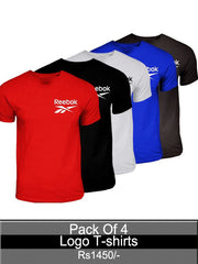 Pack of 4 Printed T-shirts T-shirt-FN-91