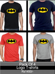 Pack of 4 Printed T-shirts T-shirt-FN-98