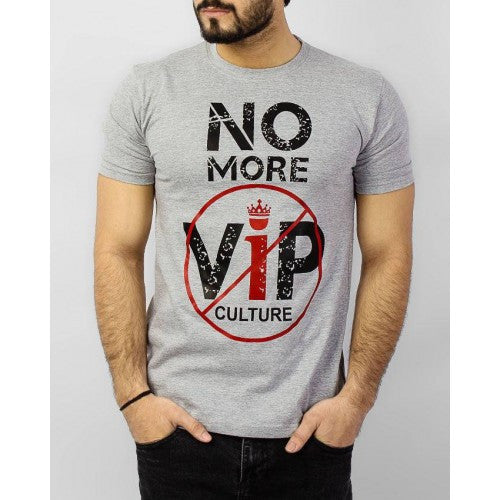 Men's  No More Vip Culture T-Shirt - FZ-13