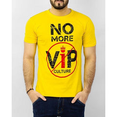 Men's  No More Vip Culture T-Shirt - FZ-14