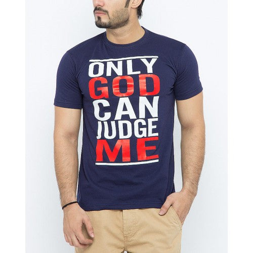 Men's only-god-can-navy-blue - FZ-47