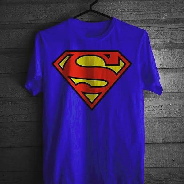 Men's Supermen Blue T-shirt- FZ-85