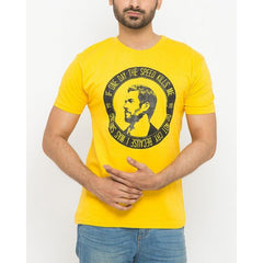 Men's Paul Walker Yellow T-shirt- FZ-89