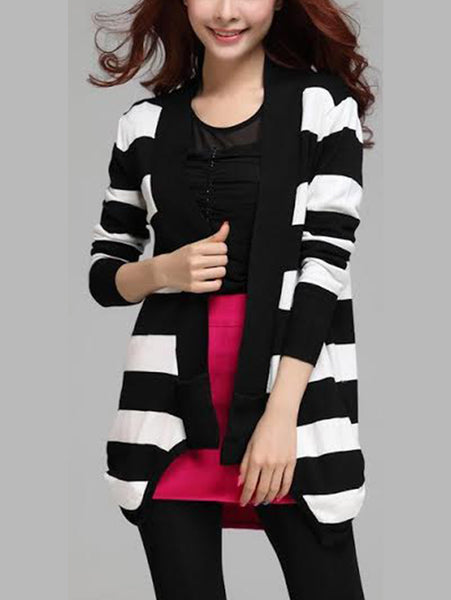 Stylish Striped Cardigan - GG-WSC-01