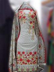 Bin Saeed Embroidered Lawn Collection-Bin Saeed 11
