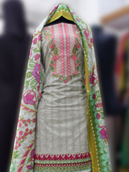 Bin Saeed Embroidered Lawn Collection-Bin Saeed 06