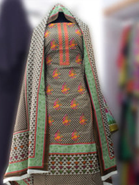 Bin Saeed Embroidered Lawn Collection-Bin Saeed 09