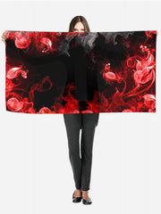 RED SMOKE DIGITAL SCARVE WH-13