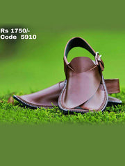 Runway- The Handmade Peshawari Chappal (100% Leather)-5910