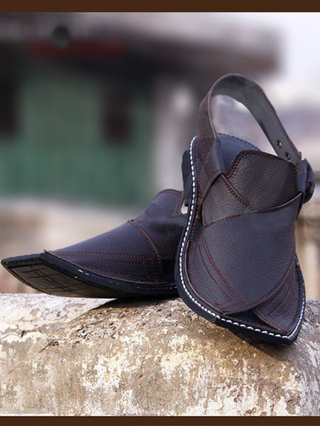 Runway- The Handmade Peshawari Chappal (100% Leather)-503