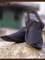 Runway- The Handmade Peshawari Chappal (100% Leather)-503