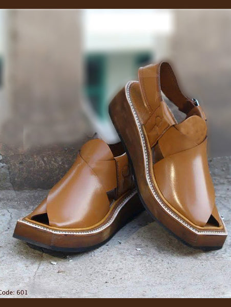 Runway- The Handmade Peshawari Chappal (100% Leather)-601