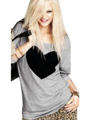 Loose Women's Top - Grey - RWY-LT-03