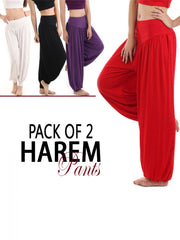 Pack Of 2 HAREM PANTS -VDTX-LT-46