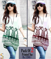 Printed Pattern Top Combo