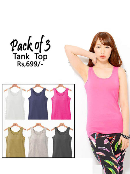 Pack Of 3 tank top - VDTX-70