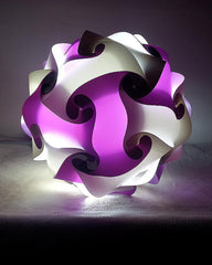 Radiant Lamps Rl-013 - Radiant Lamps - White with Purple-Rl-013