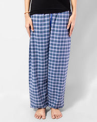 Valerie Blue 100% Cotton Yarn Dyed Flannel Pajama-va-127