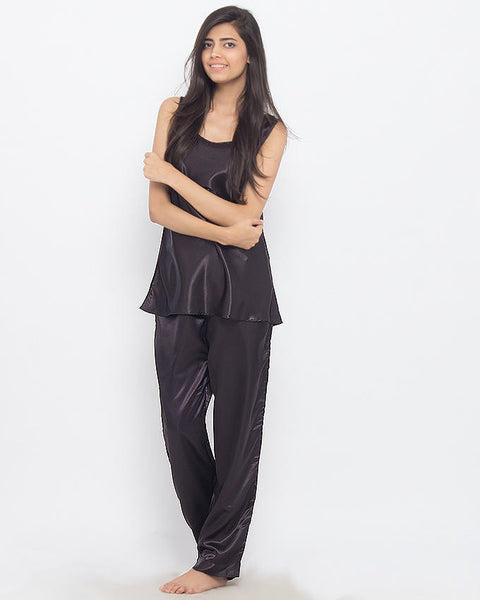 Valerie Valerie Black Polyester Sando Set  -va-40